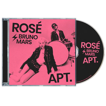 ブルーノマーズ Bruno Mars (Rose & Bruno Mars) - Apt. US Exclusive Limited Black Edition CD Single (CD)