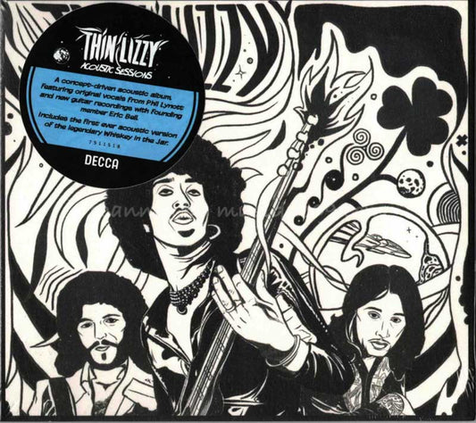 Thin Lizzy - The Acoustic Sessions: Exclusive Eric Bell Autographed/ Alternative B&W Artwork Edition (CD)