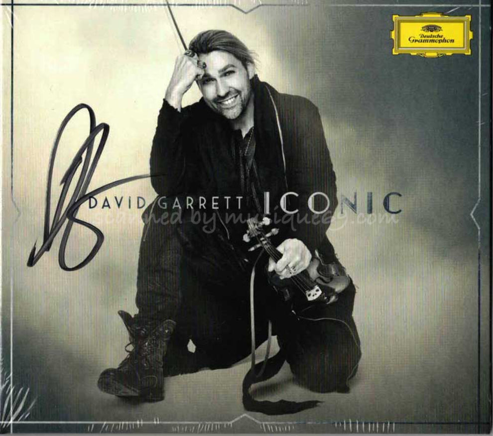 David Garrett - Iconic: Exclusive Autographed/ Deluxe CD – ムジーク・ロック