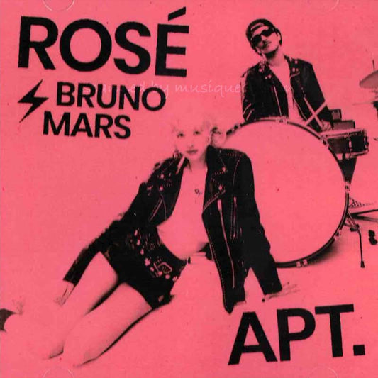 ブルーノマーズ Bruno Mars (Rose & Bruno Mars) - Apt. US Exclusive Limited Pink Edition CD Single (CD)