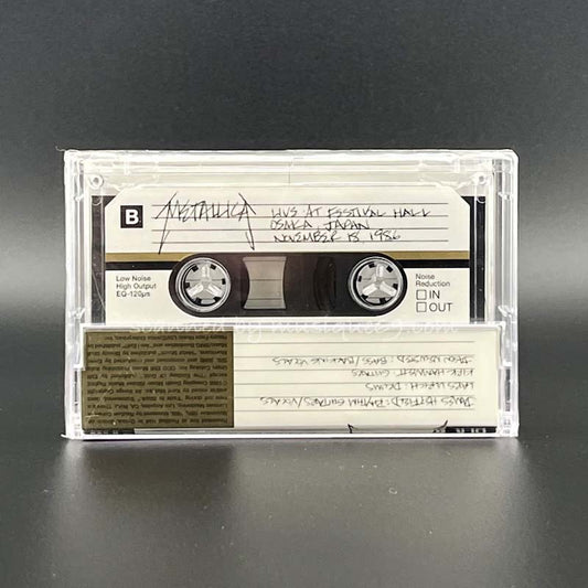 メタリカ Metallica - Live at Festival Hall, Osaka, Japan, November 18th, 1986 (cassette)