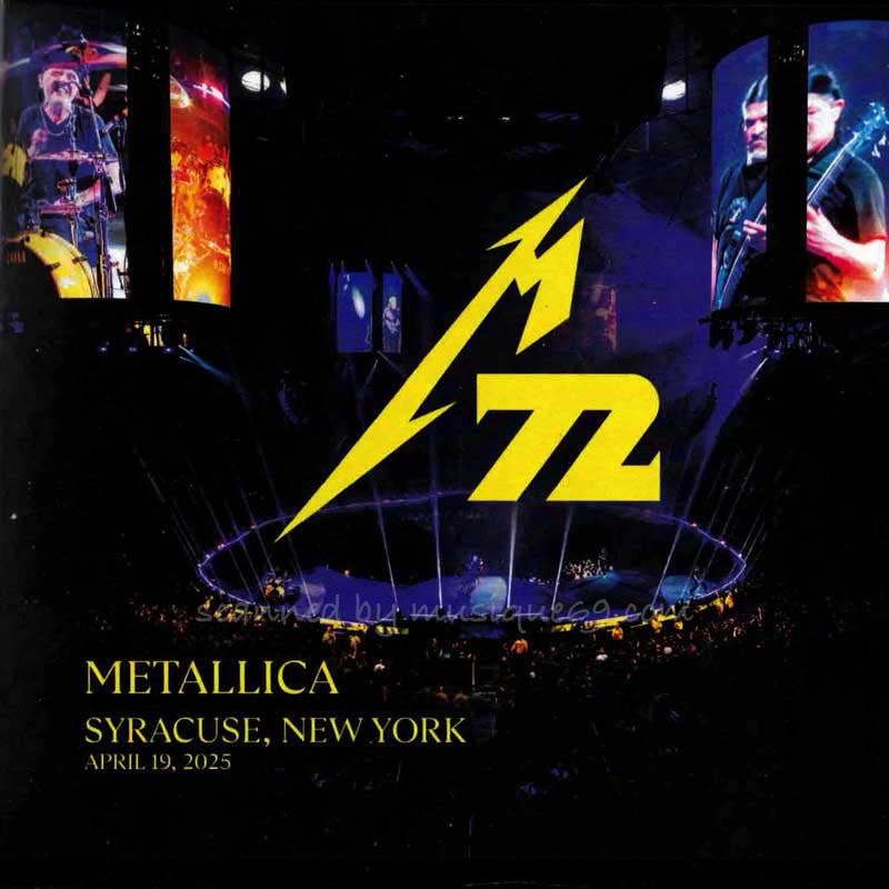 メタリカ Metallica - Syracuse, New York | April 19, 2025 (CD)