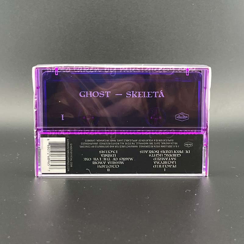 ゴースト Ghost - Skeleta: Exclusive Translucent Purple Shell Limited Edition (cassette)