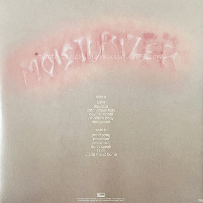 ウェットレッグ Wet Leg - Moisturizer: UK Exclusive Autographed/ 3D Lenticular Cover/ Cream Coloured LP (vinyl)