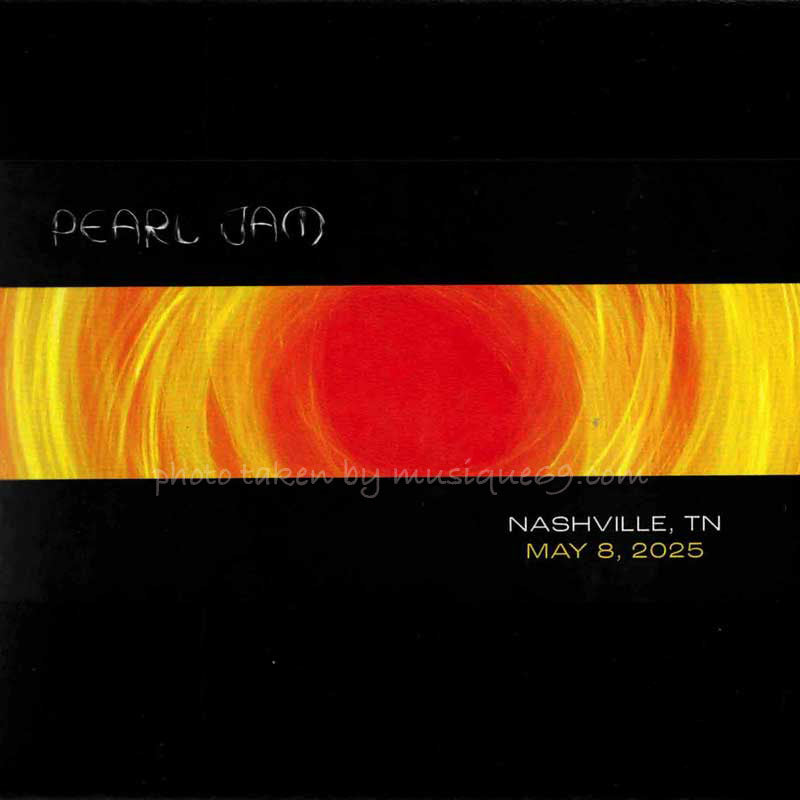 パールジャム Pearl Jam - Nashville, TN | May 8th, 2025 (CD)