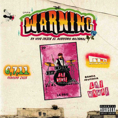 ザ・ウォーニング The Warning - Live from Auditorio Nacional, CDMX (Pau Version): Exclusive Autographed Edition (CD)