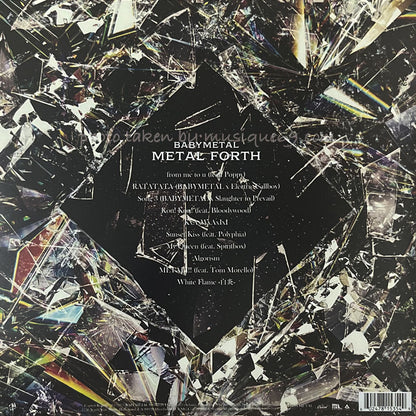 ベビーメタル Babymetal - Metal Forth: US Revolver Exclusive Autographed/ Crystal Clear Edition LP (vinyl)