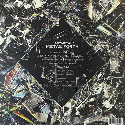 ベビーメタル Babymetal - Metal Forth: US Exclusive Autographed/ Alternative Cover/ Red Coloured Strictly Limited Edition LP (vinyl)