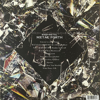 ベビーメタル Babymetal - Metal Forth: US Exclusive Autographed/ Black & Red Splatter Coloured Extreme Limited Edition LP (vinyl)