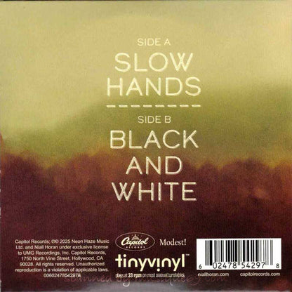ナイルホーラン Niall Horan - Slow Hands/ Black and White: US Exclusive "Tiny Vinyl" Edition 4" Ep (vinyl)