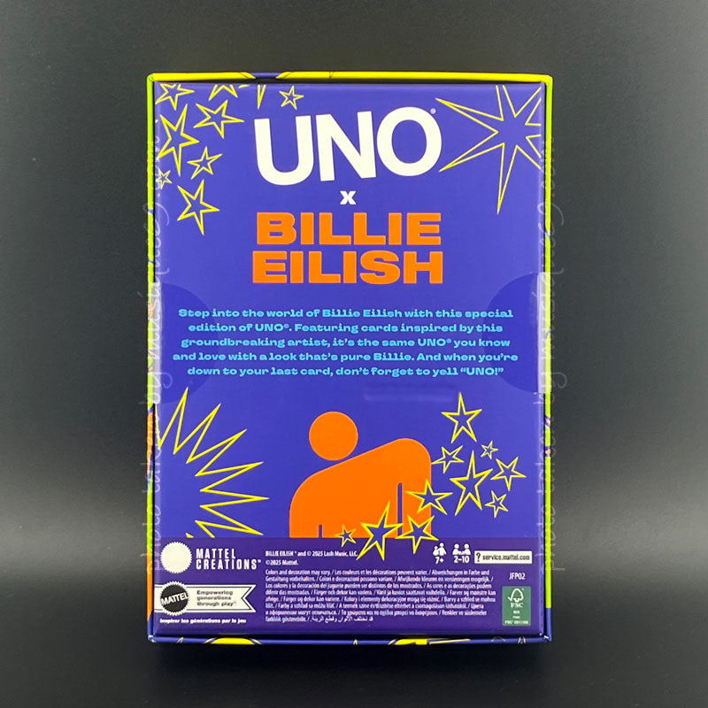 ビリーアイリッシュ Billie Eilish - Mattel Games: UNO Canvas Billie