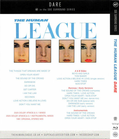 The Human League - Dare: SDE Surround Series Exclusive Limited Edition Blu-Ray Audio