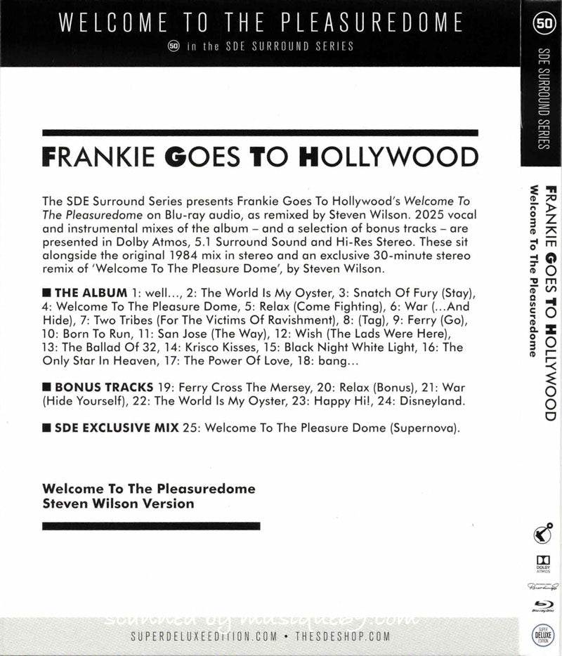 Frankie Goes to Hollywood - Welcome to the Pleasuredome Blu-Ray