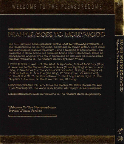 Frankie Goes to Hollywood - Welcome to the Pleasuredome: SDE Surround Series Exclusive Limited Edition Blu-Ray Audio