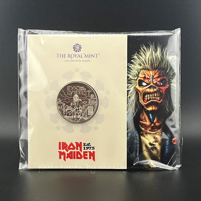 アイアンメイデン Iron Maiden - Music Legends: Iron Maiden 2025 UK £5 Brilliant Uncirculated Coin