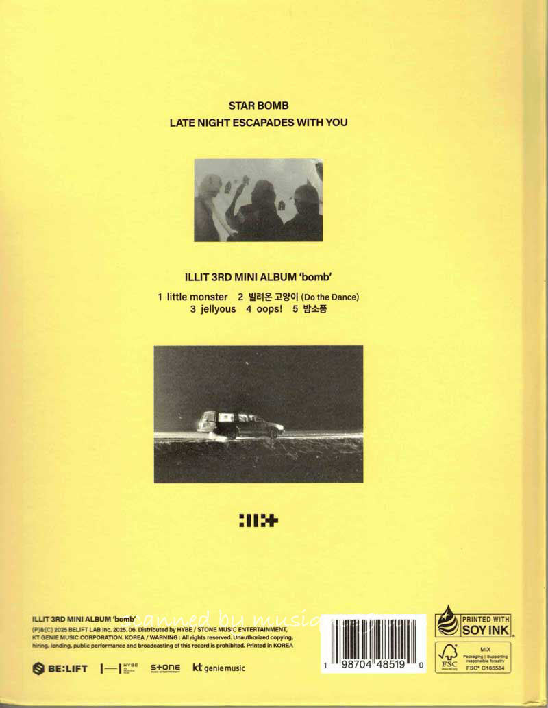 illit - Bomb (Star Bomb Ver.): US Exclusive Autographed Edition (CD)