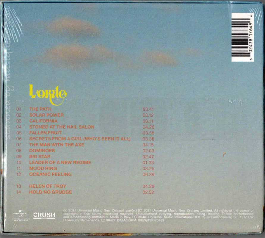 ロード Lorde - Solar Power: Discless Music Box