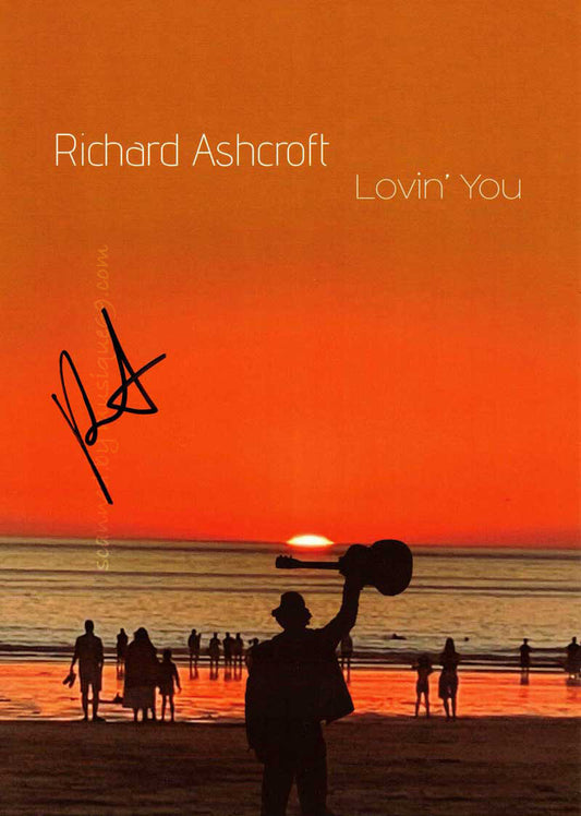 リチャードアシュクロフト Richard Ashcroft - Lovin' You: Exclusive Autographed Edition Bundle (CD/ cassette)