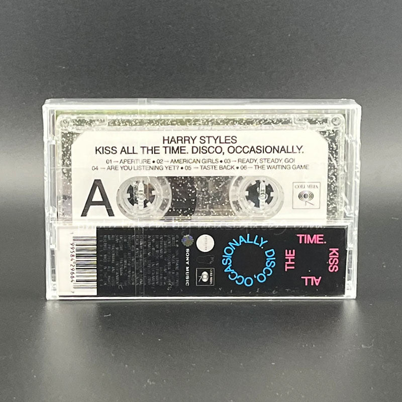 Harry Styles - Kiss All the Time. Disco, Occasionally: Exclusive Silver Glitter Shell Edition (cassette)
