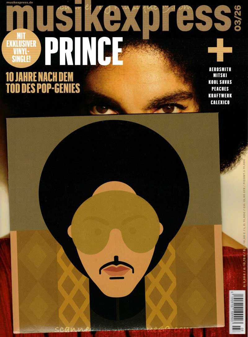 プリンス Prince - Baltimore/ Stare: Musikexpress Germany 03/2026 (Magazine/ Vinyl)