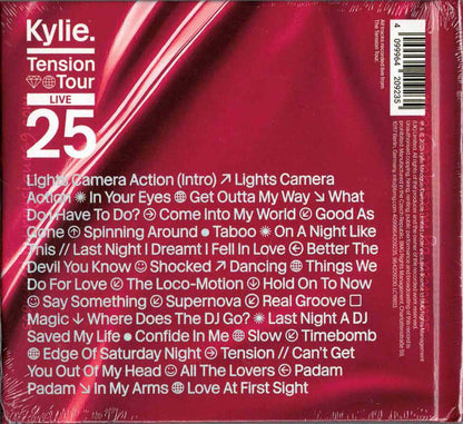 カイリーミノーグ Kylie Minogue (Kylie) - Tension Tour//Live 2025: Exclusive Limited Edition (CD)