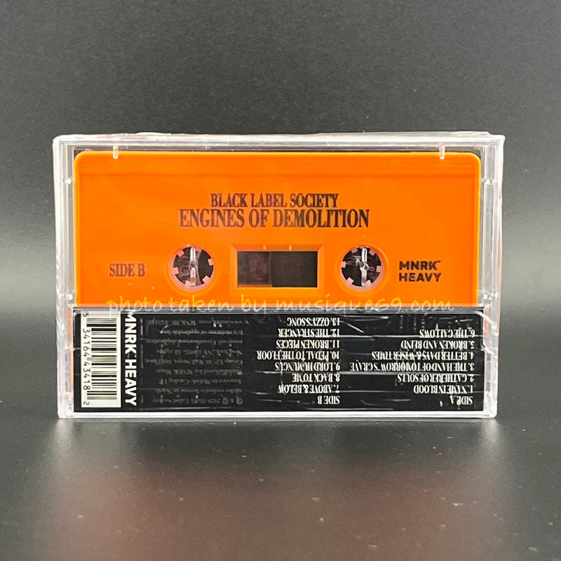 ザックワイルド Zakk Wylde (Black Label Society) - Engines of Demolition: Exclusive Orange Shell Edition (cassette)