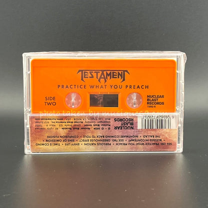 テスタメント Testament - Practice What You Preach: Orange Shell Edition (cassette)