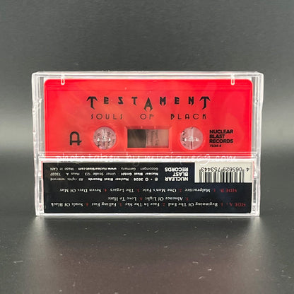 テスタメント Testament - Souls of Black: Red Solid Shell Edition (cassette)