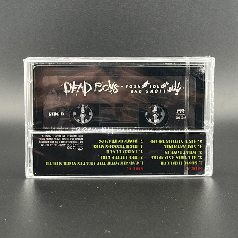 デッドボーイズ Dead Boys - Younger, Louder and Snottyer!!! Exclusive Cheetah Chrome Autographed/ O-Card Edition (cassette)