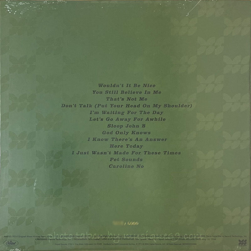 ビーチボーイズ The Beach Boys - Pet Sounds: Definitive Sound Series Audiophile Edition (vinyl)