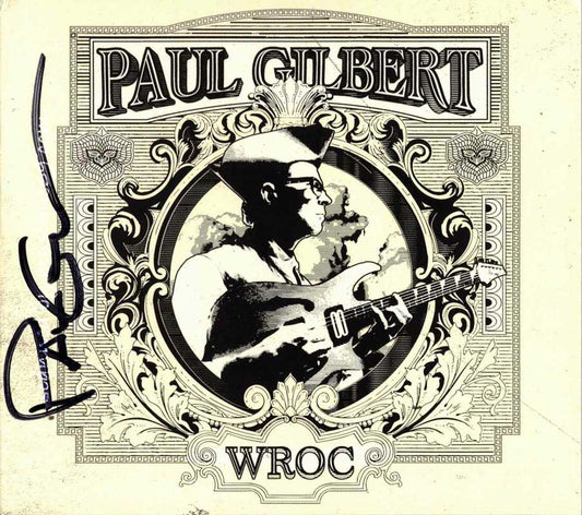 ポールギルバート Paul Gilbert - WROC: Exclusive Autographed Edition (CD)