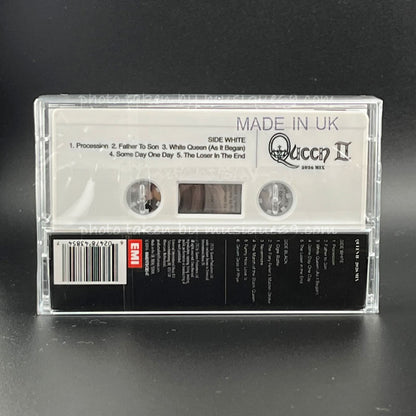 Queen - Queen II (2026 Mix): Exclusive White/ Black Shell Edition (cassette)