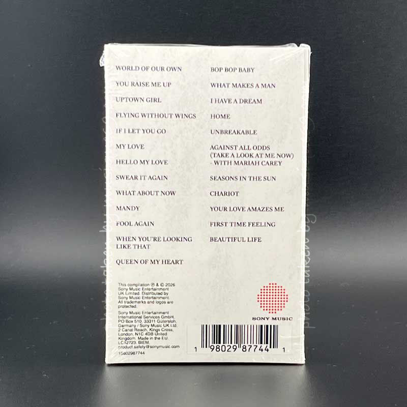 Westlife - 25 (The Ultimate Collection): Exclusive O-Card/ White Shell Edition (cassette)