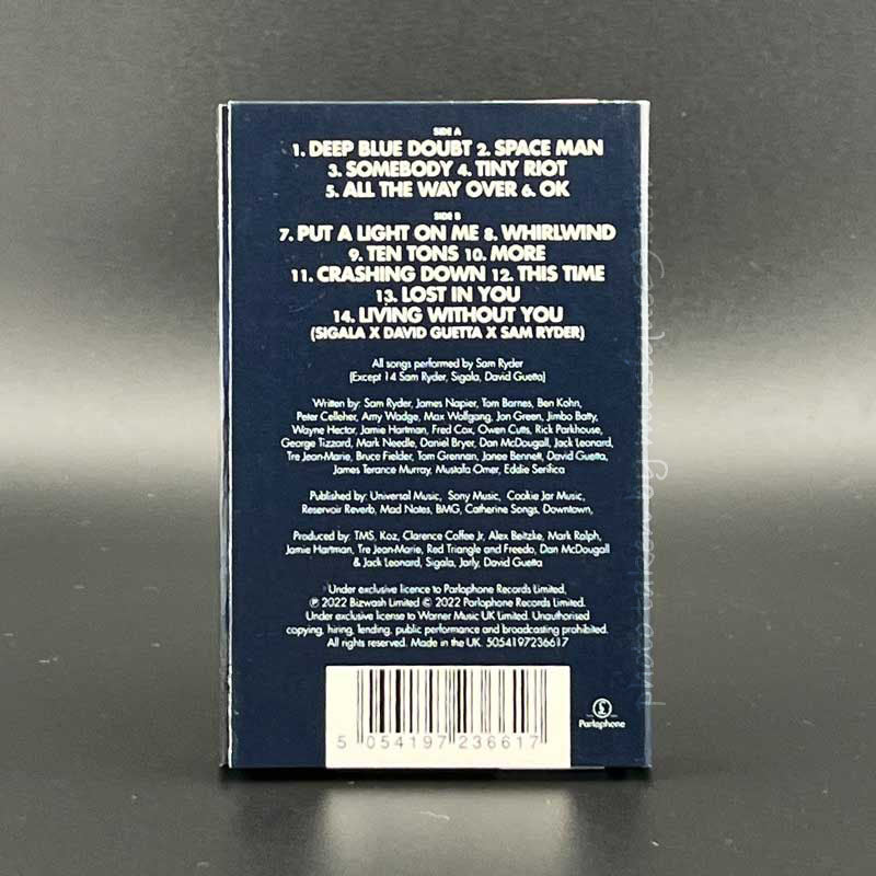 Sam Ryder - There's Nothing But Space, Man! Exclusive Alternative Artwork/ White Shell Edition (cassette)