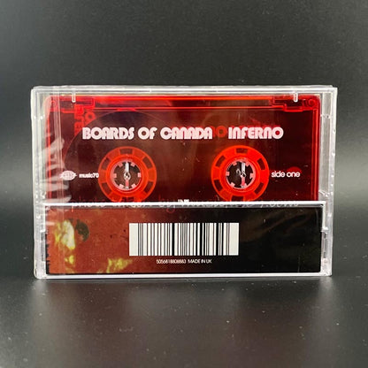 ボーズオブカナダ Boards of Canada - Inferno: Exclusive Transparent Red Shell Limited Edition (cassette)