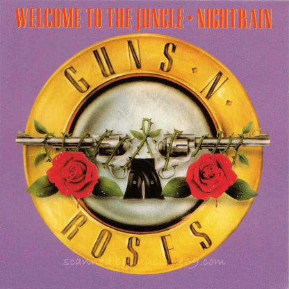Guns N' Roses - Welcome to the Jungle/ Nightrain: US Exclusive "Tiny Vinyl" Edition 4" EP (vinyl)