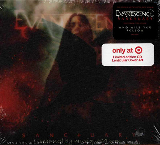 エヴァネッセンス Evanescence - Sanctuary: US Exclusive Lenticular Cover Art Limited Edition (CD)
