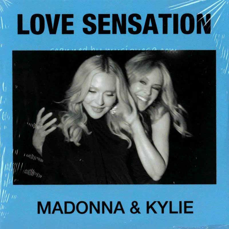 マドンナ Madonna & Kylie - Love Sensation: Exclusive UK Edition/ Blue Cover Artwork Single (CD)