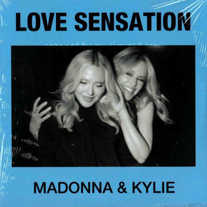 マドンナ Madonna & Kylie - Love Sensation: Exclusive UK Edition/ Blue Cover Artwork Single (CD)