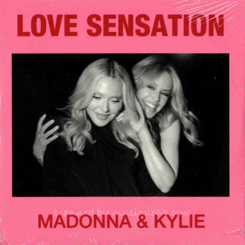 Madonna & Kylie - Love Sensation: Exclusive US Edition/ Pink Cover Artwork Single (CD)