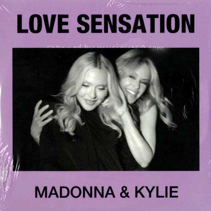 Madonna & Kylie - Love Sensation: Exclusive AU Edition/ Purple Cover Artwork Single (CD)