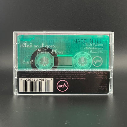 リアナフローレス Liana Flores - And So It Goes... Ep: Exclusive Transparent Green Shell Edition (cassette)