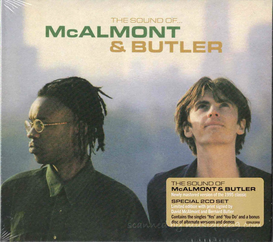 Bernard Butler (McAlmont & Butler) - The Sound of McAlmont & Butler: Exclusive Autographed Edition (CD)